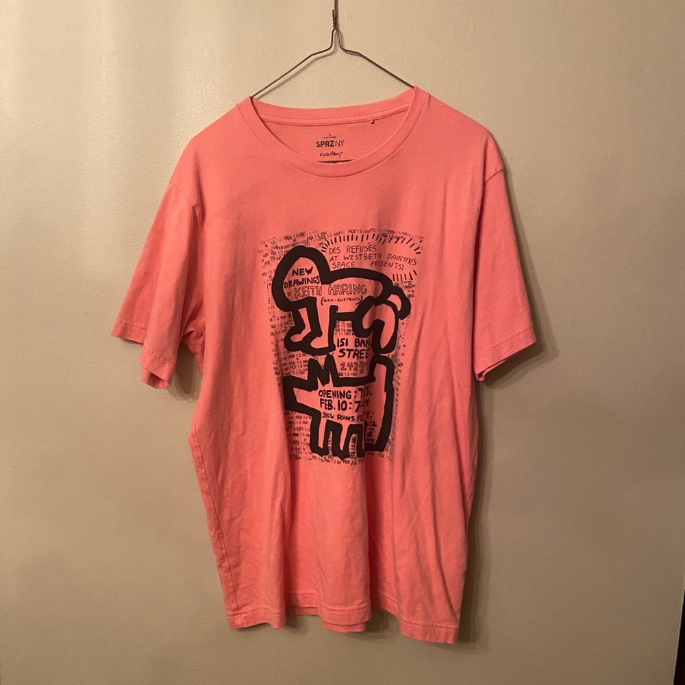 Keith haring graphic tee